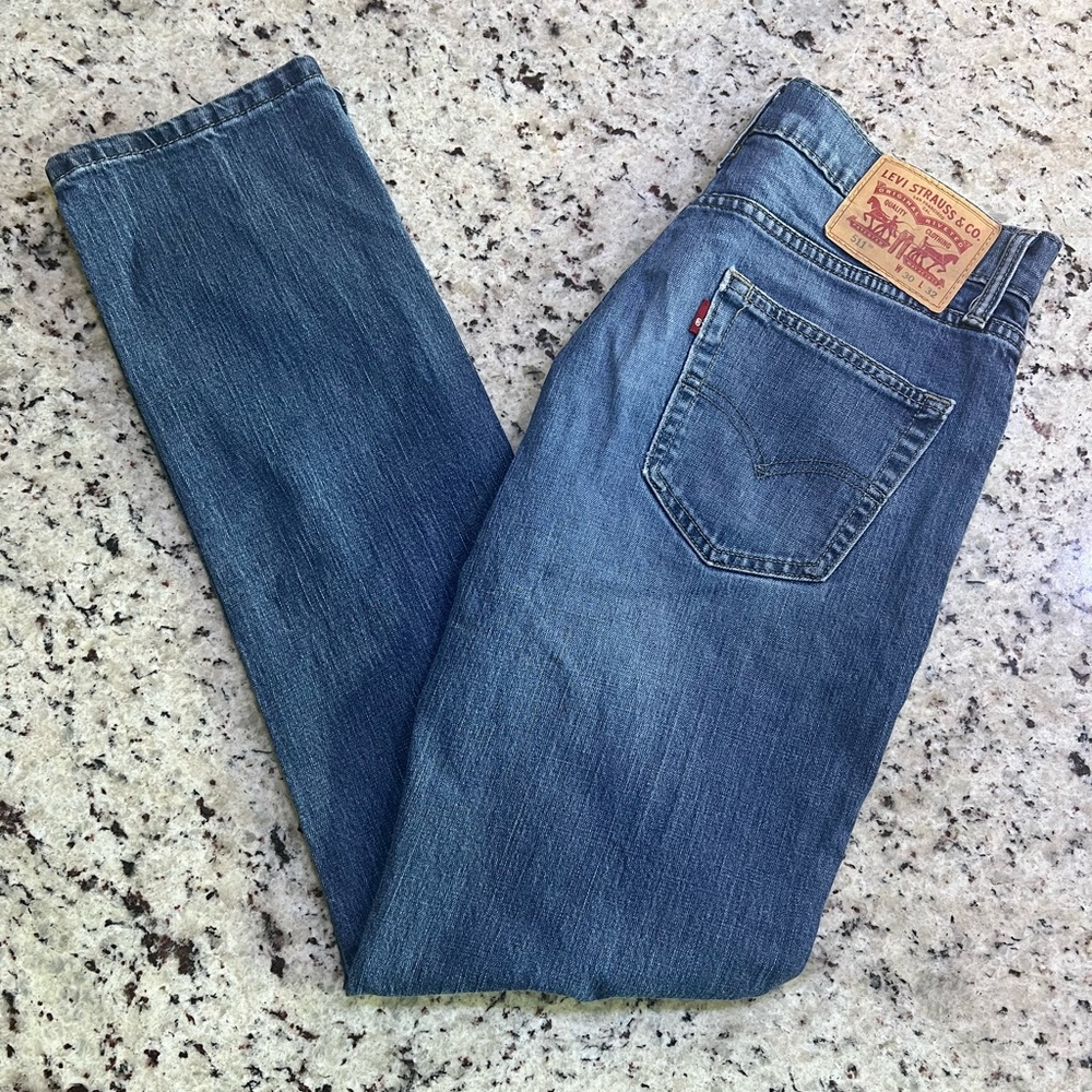 Levi's Blue Straight Jeans Classic Denim Style